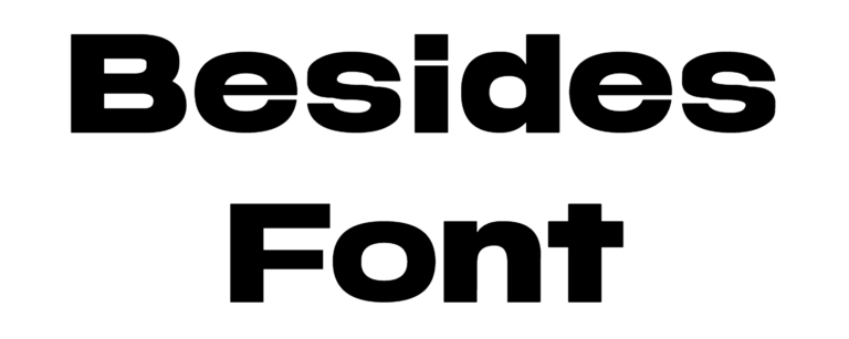 Besides Font Download