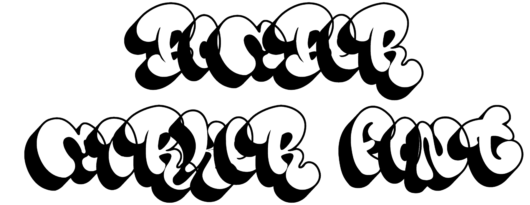 Bomber Marker Font Download