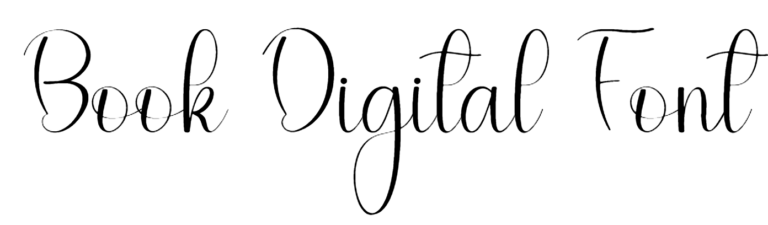 Book Digital Font Download