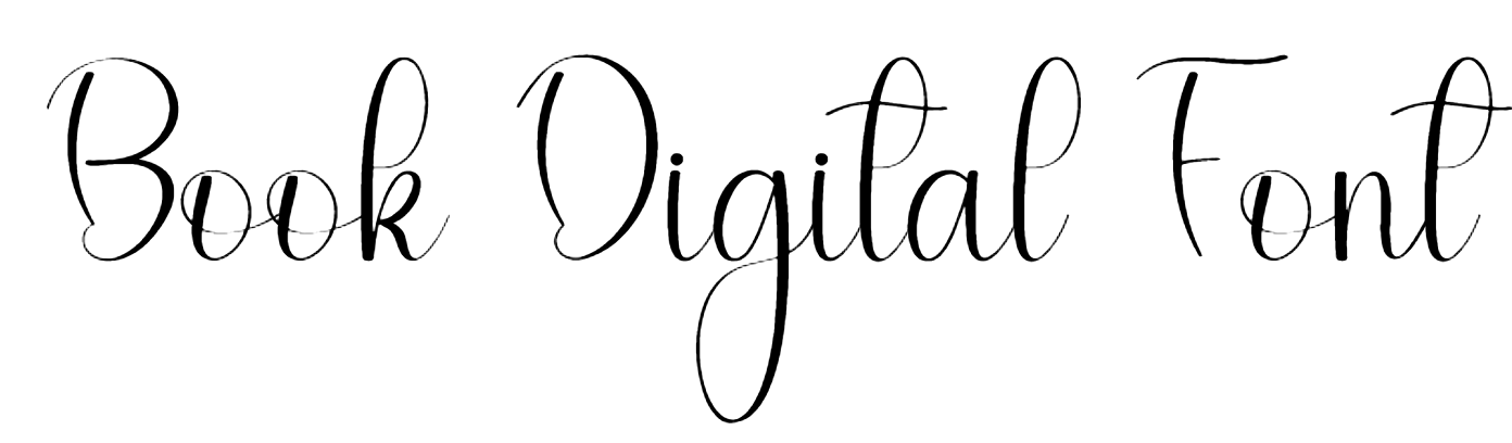 Book Digital Font Download