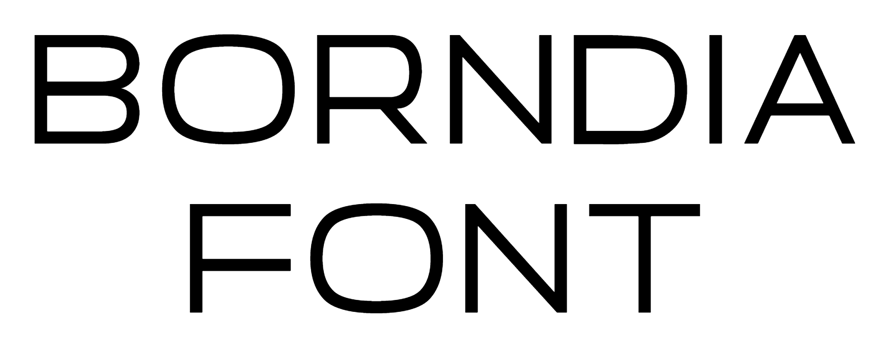 Borndia Font Download