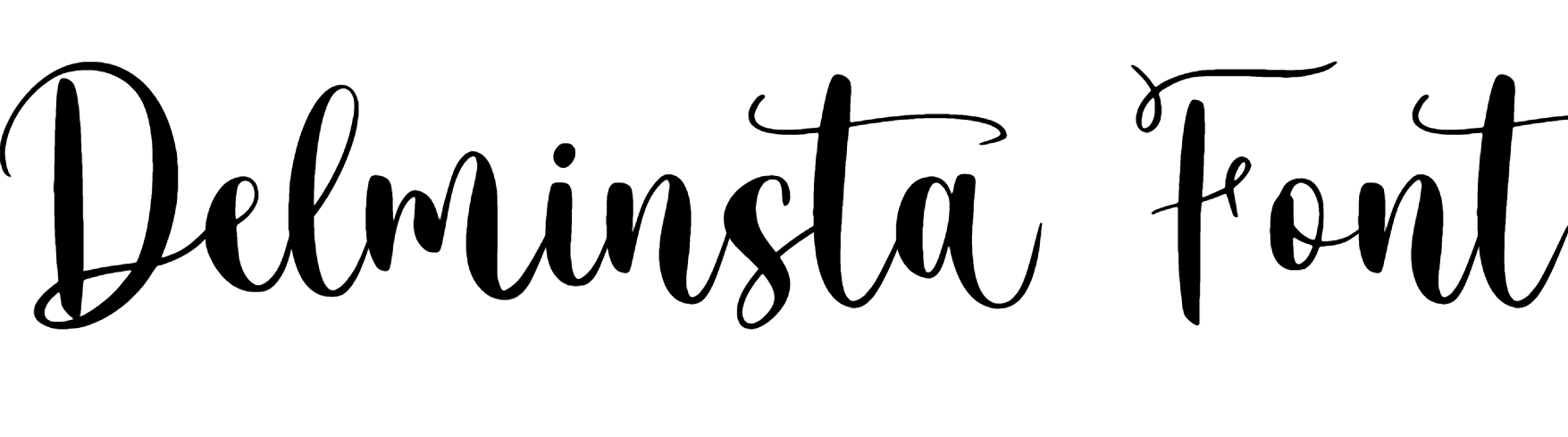 Delminsta Font Download