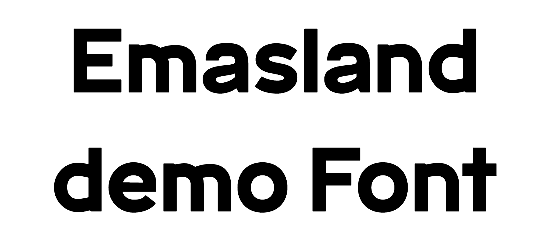 Emasland demo Font Download