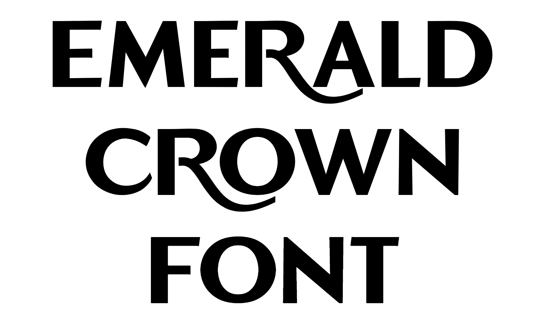Emerald Crown Font Download