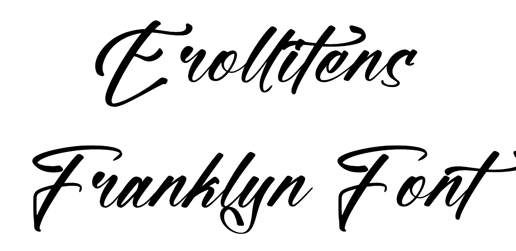 Erollitens Franklyn Font Download