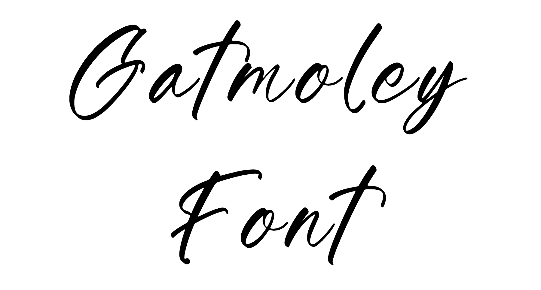 Gatmoley Font Download