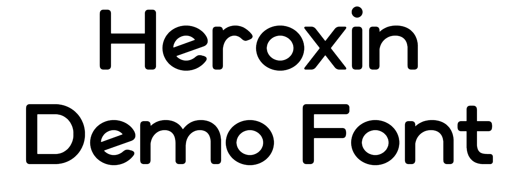 Heroxin Demo Font Download