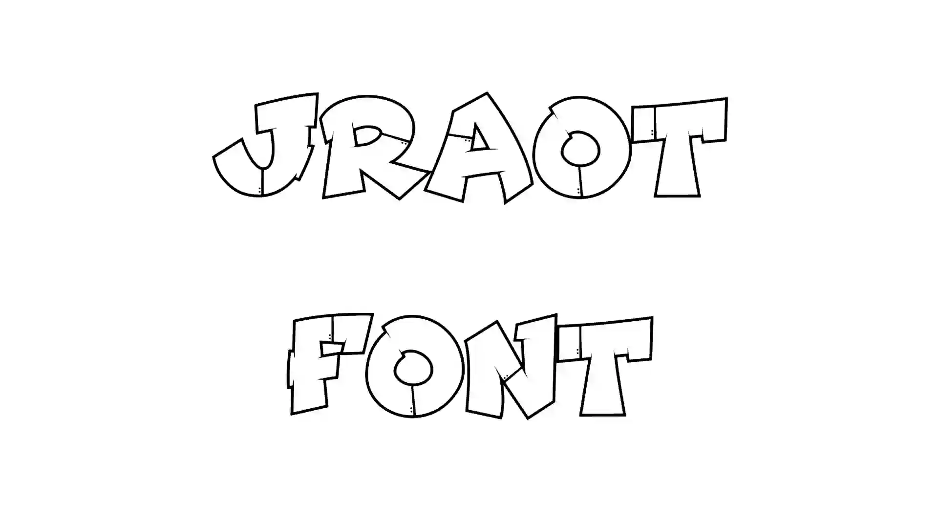 Jraot Font Download