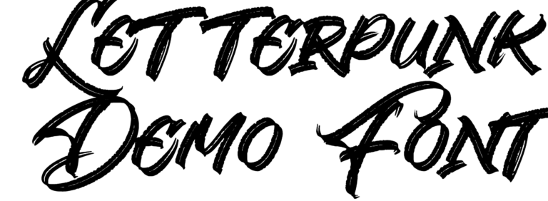 Letterpunk Demo Font Download