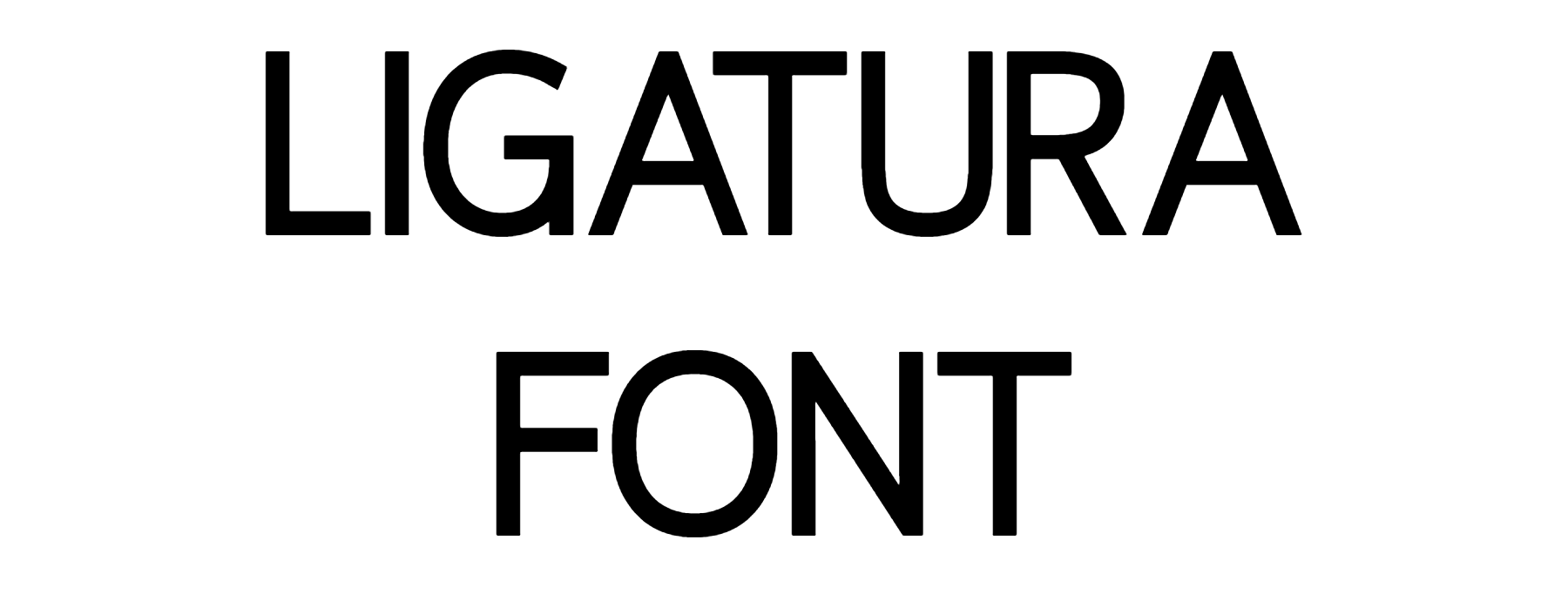 Ligatura Font Download