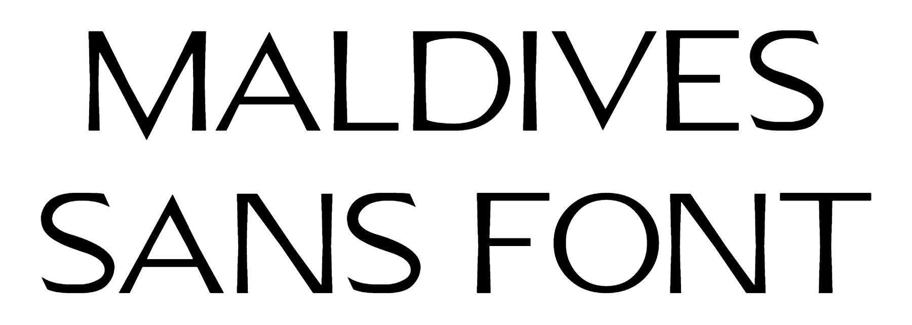 Maldives Sans Font Download