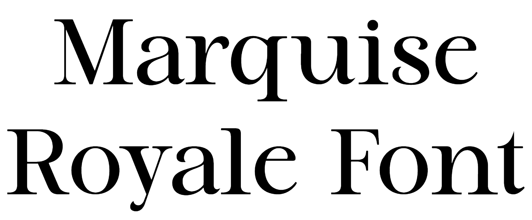 Marquise Royale Font Download