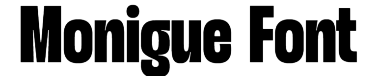 Monigue Font Download