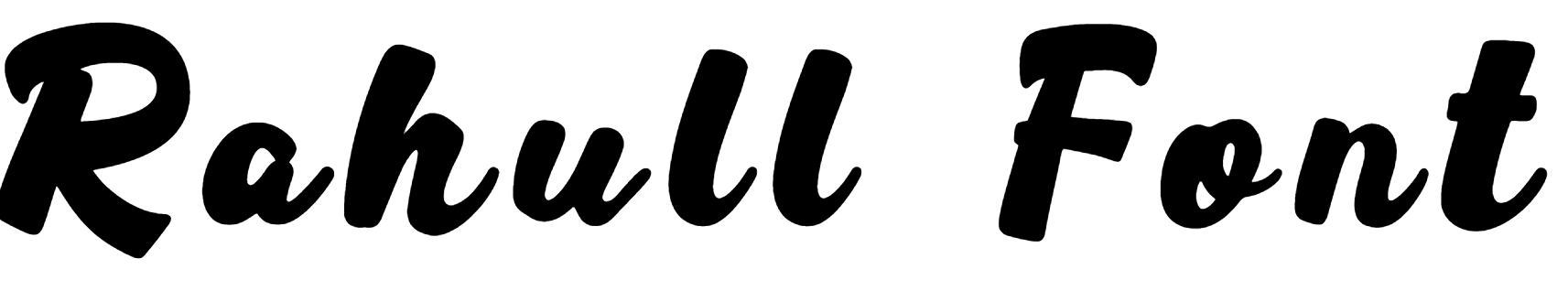 Rahull Font Download