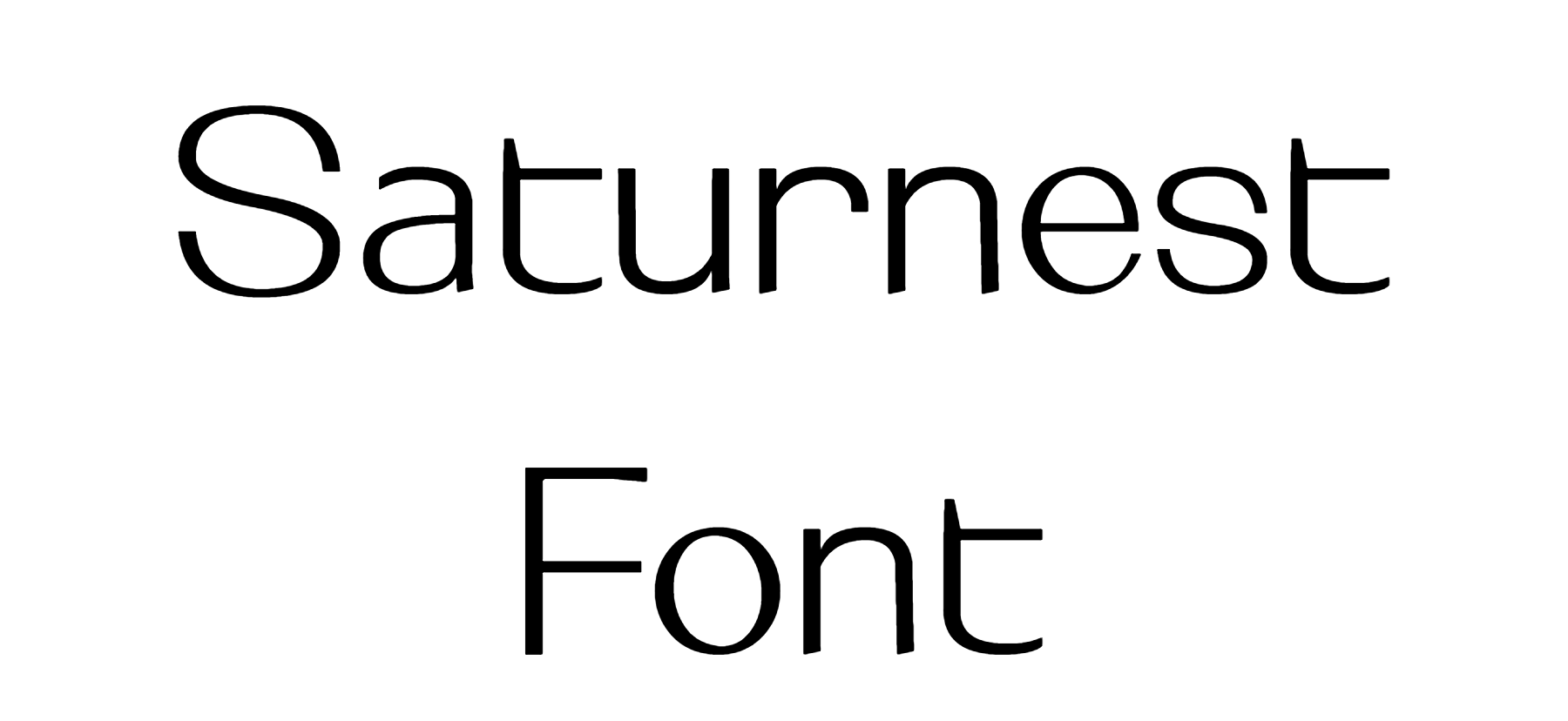 Saturnest Font Download