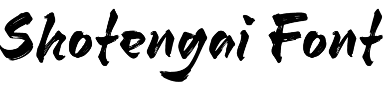 Shotengai Font Download