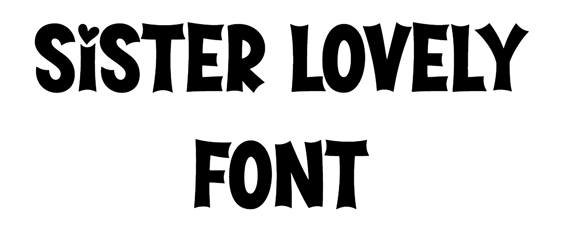 Sister Lovely Font Download