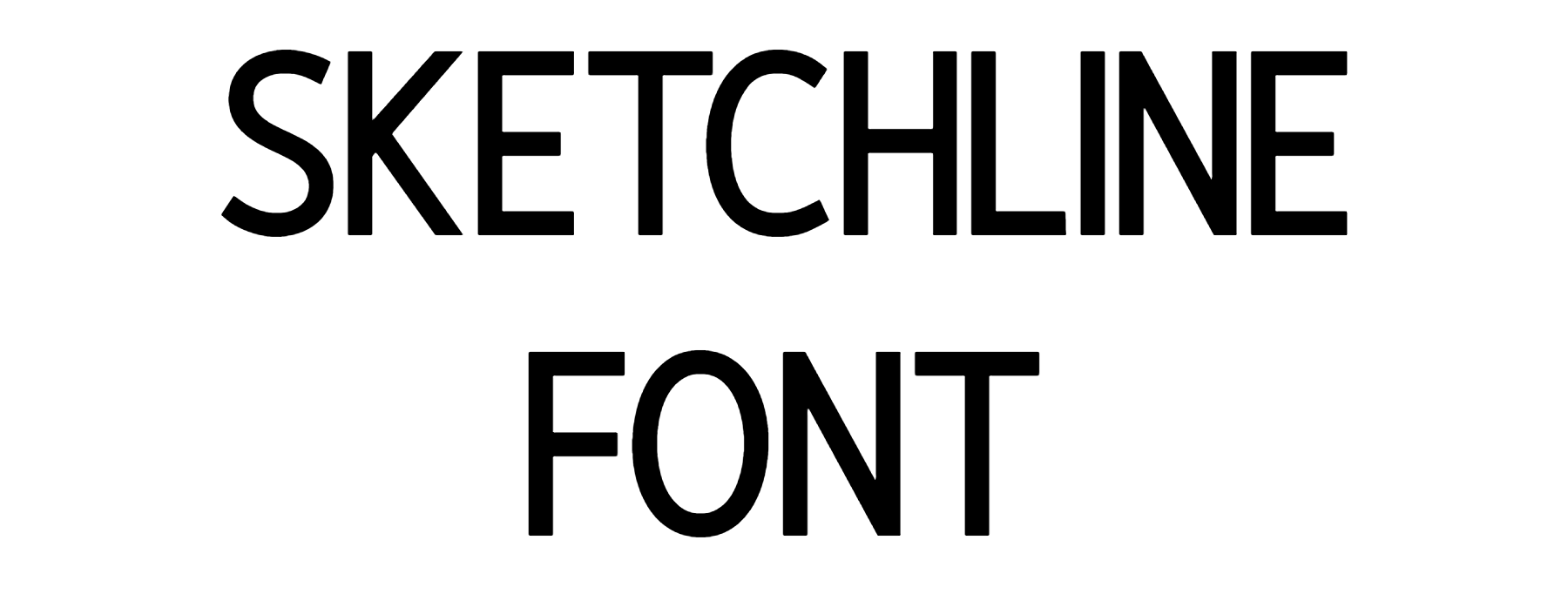 Sketchline Font Download