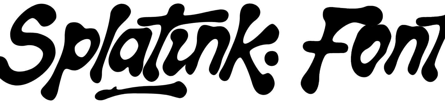 Splatink Font Download