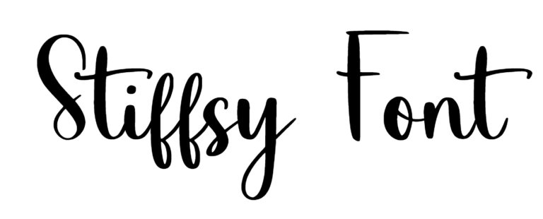 Stiffsy Font Download