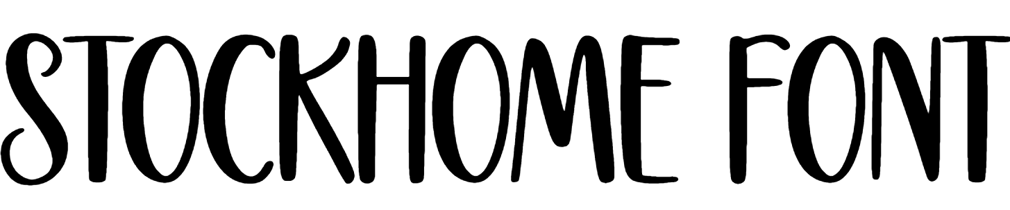 StockHome Font Download