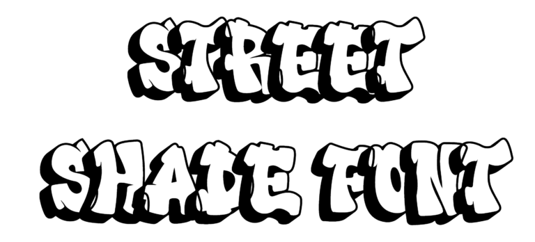 Street Shade Font Download
