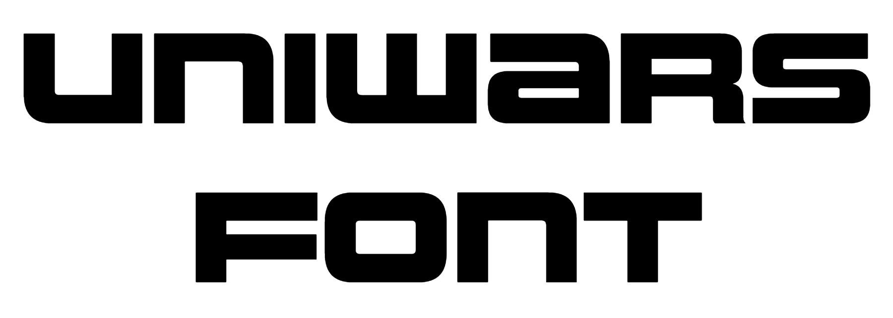 UniWars Font Download