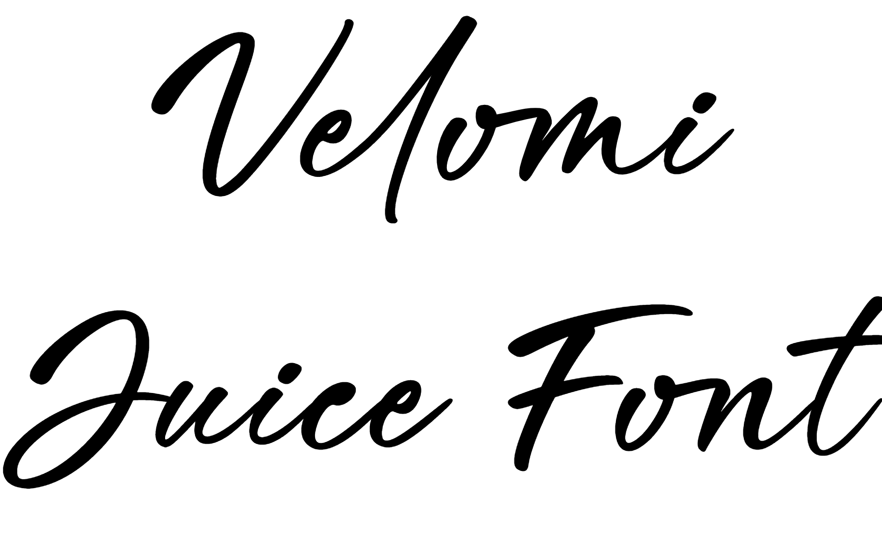 Velomi Juice Font Download