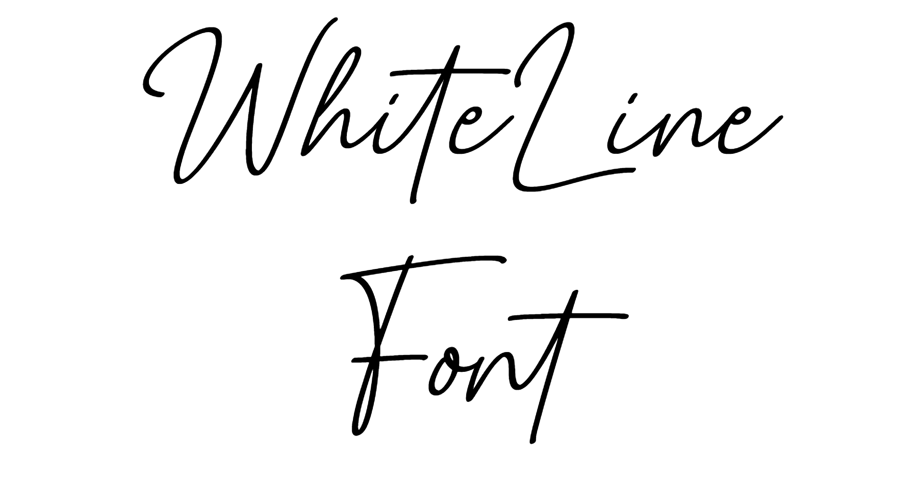 WhiteLine Font Download