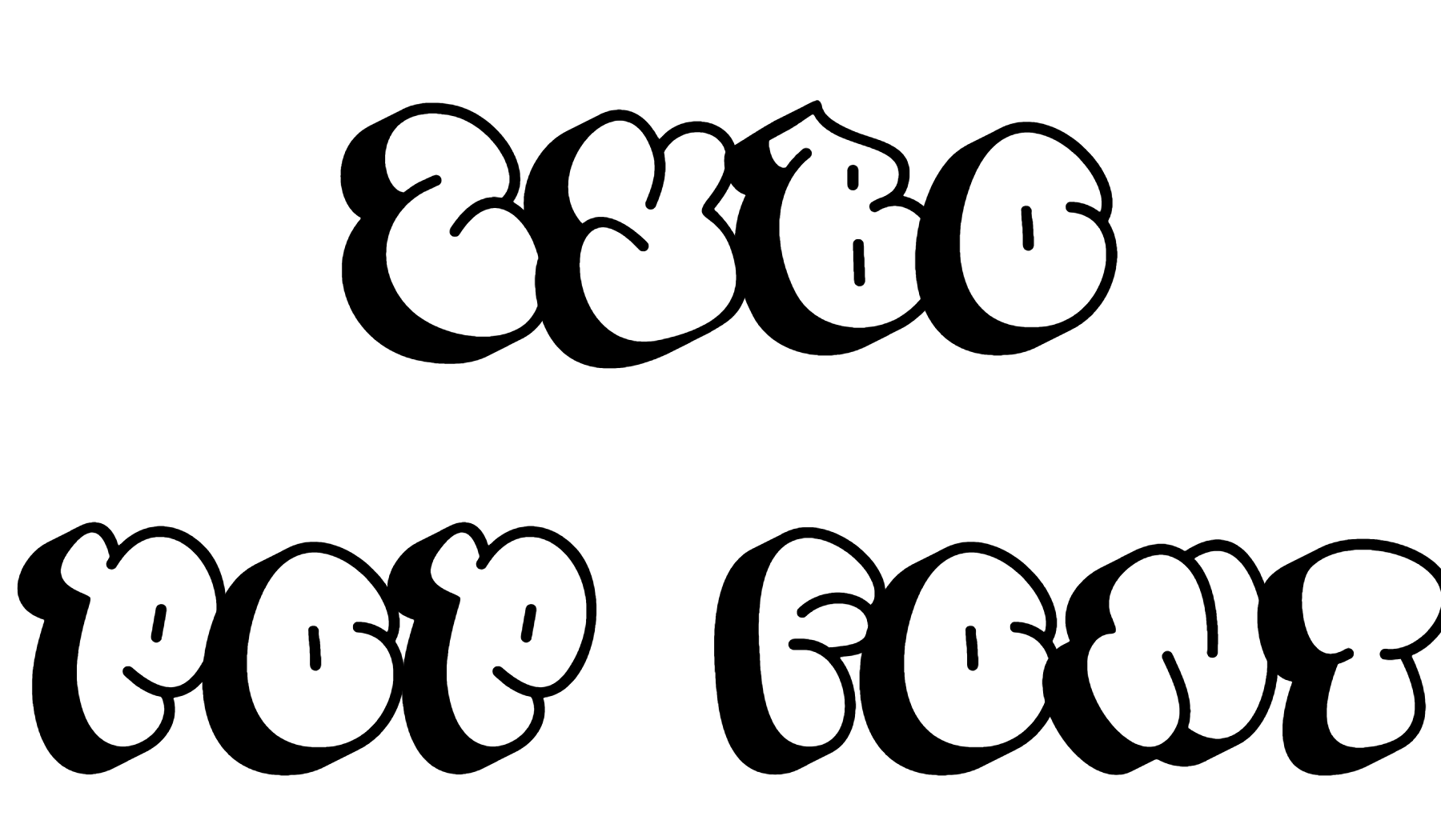 Zybo Pop Font download