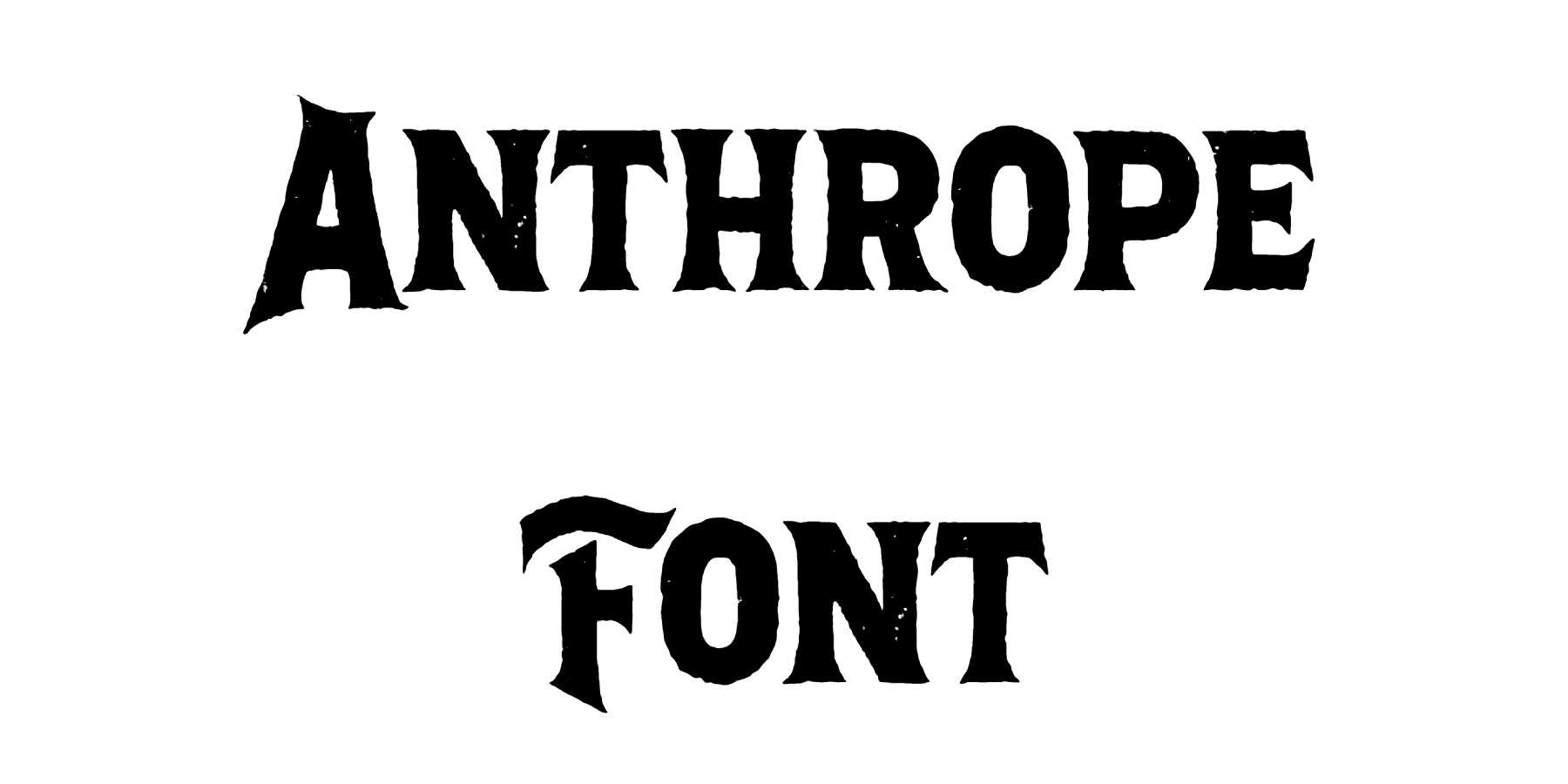 Anthrope Font Download