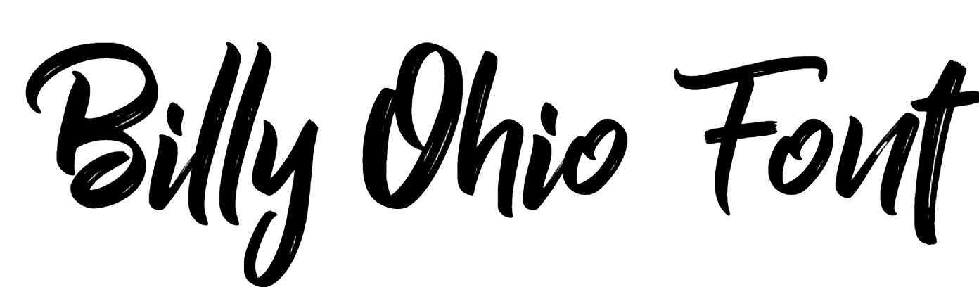 Billy Ohio Font Download