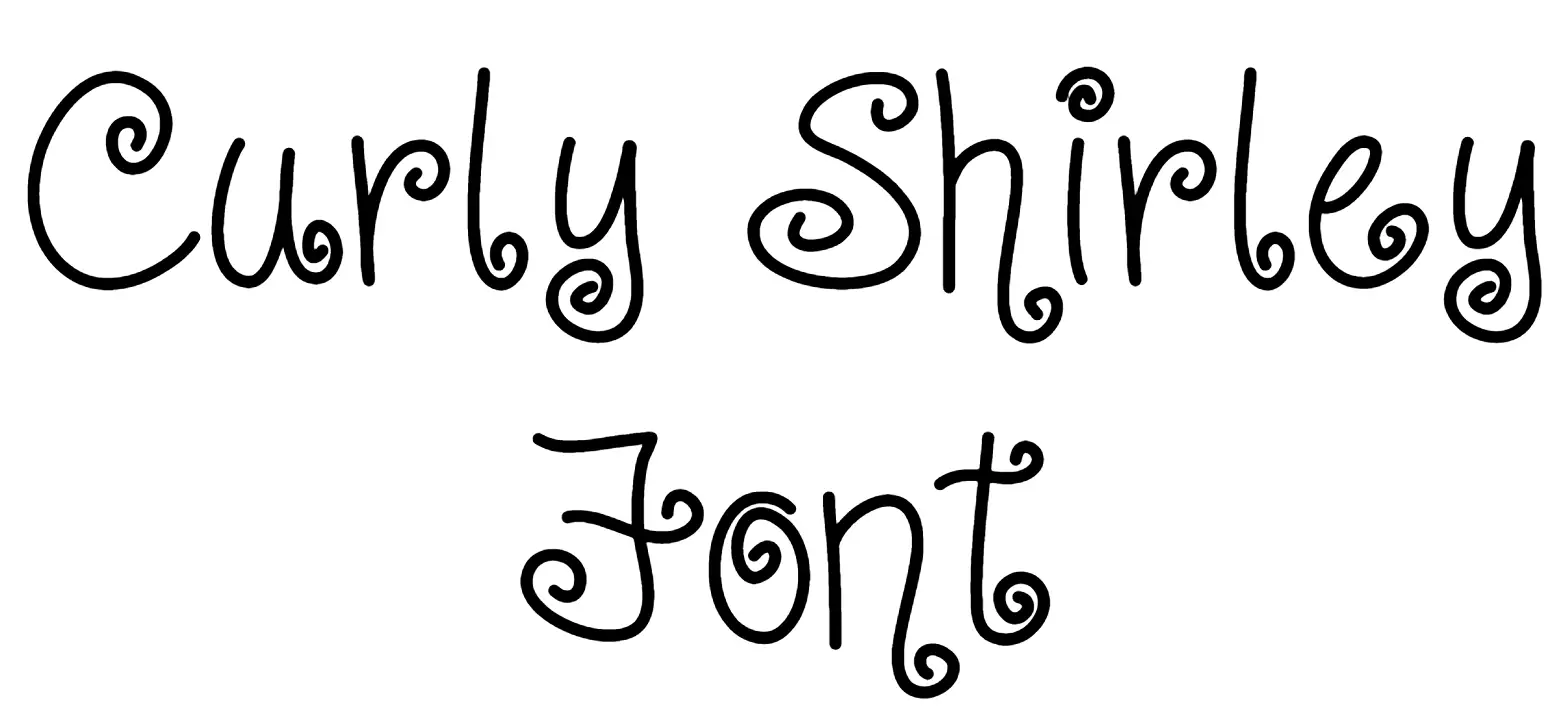Curly Shirley Font download