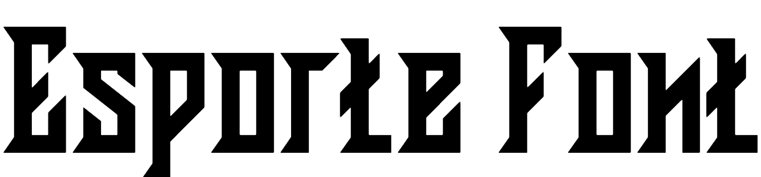 Esporte Font Download
