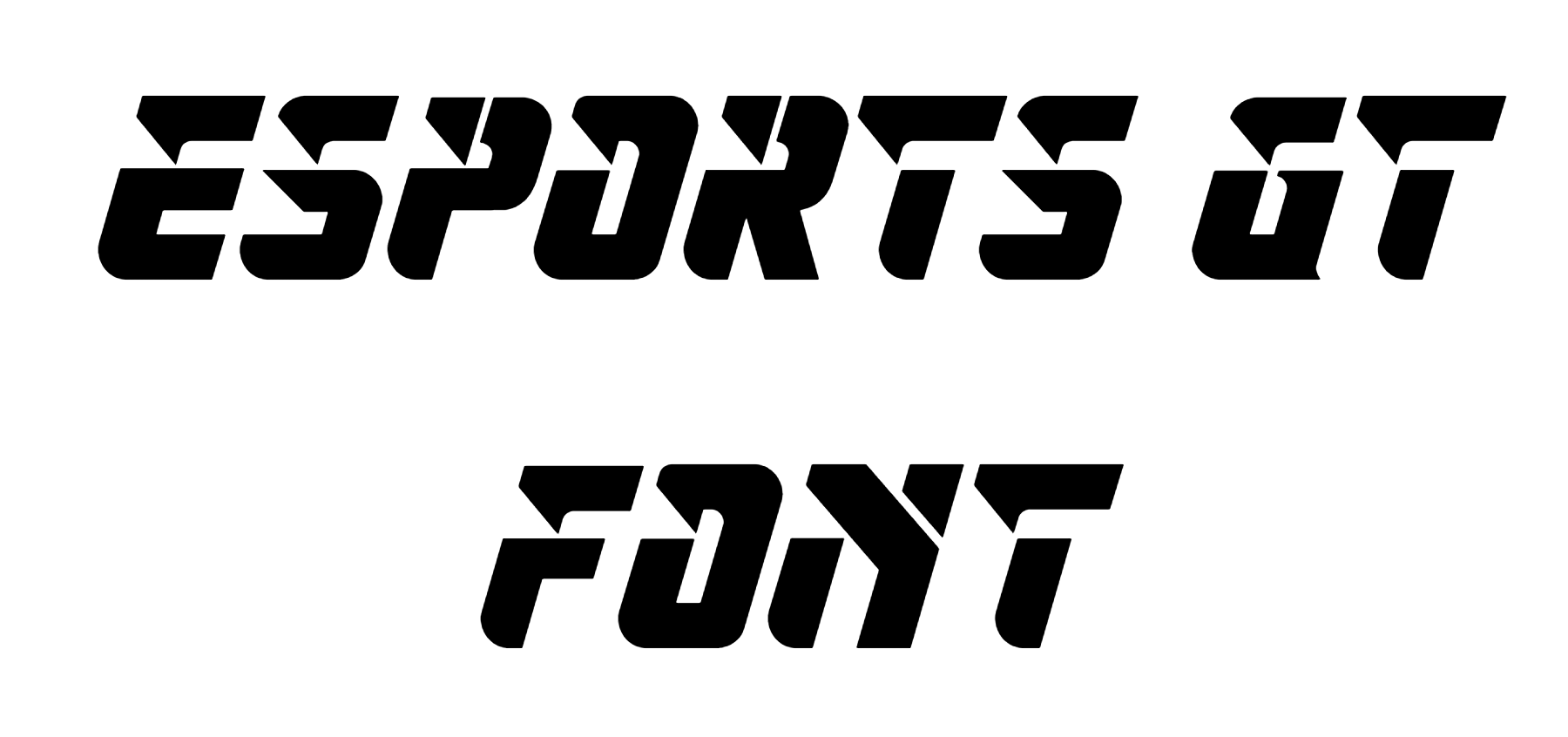 Esports GT Font download