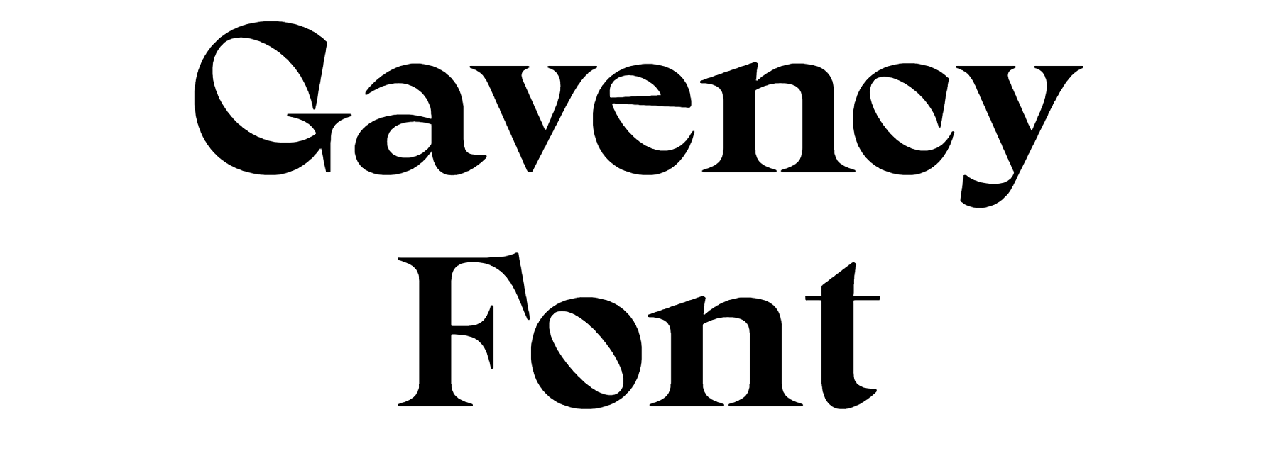 Gavency Font Download