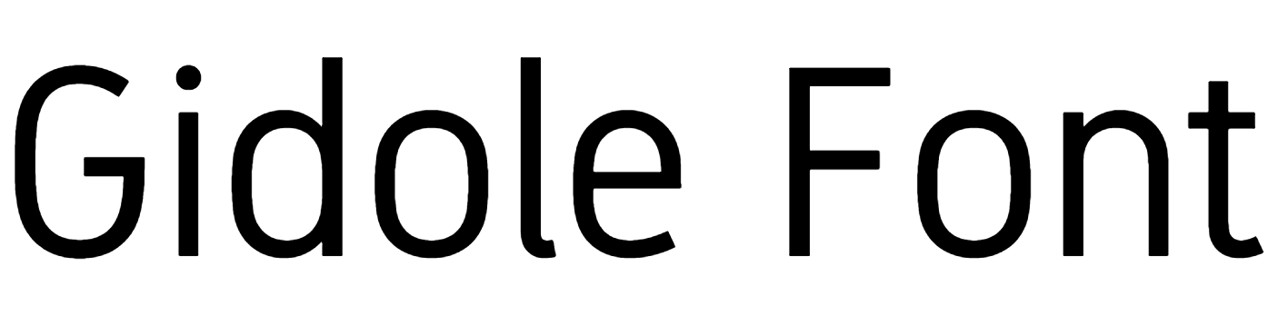 Gidole Font Download