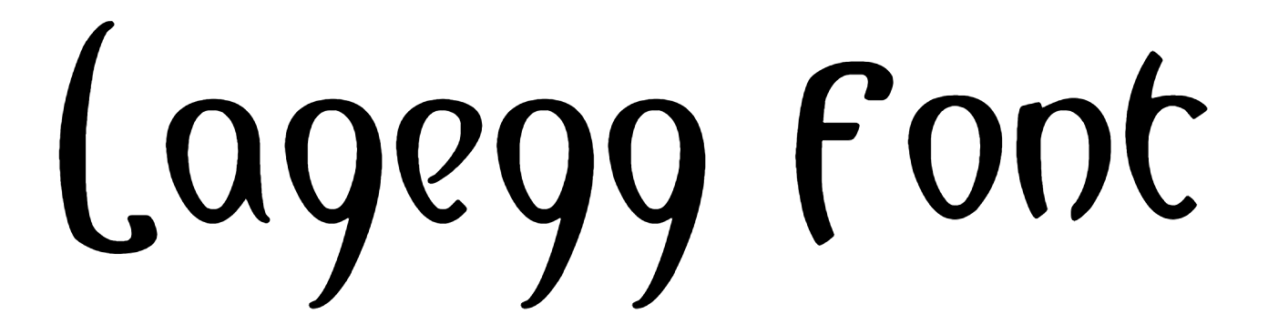 Lagegg Font Download