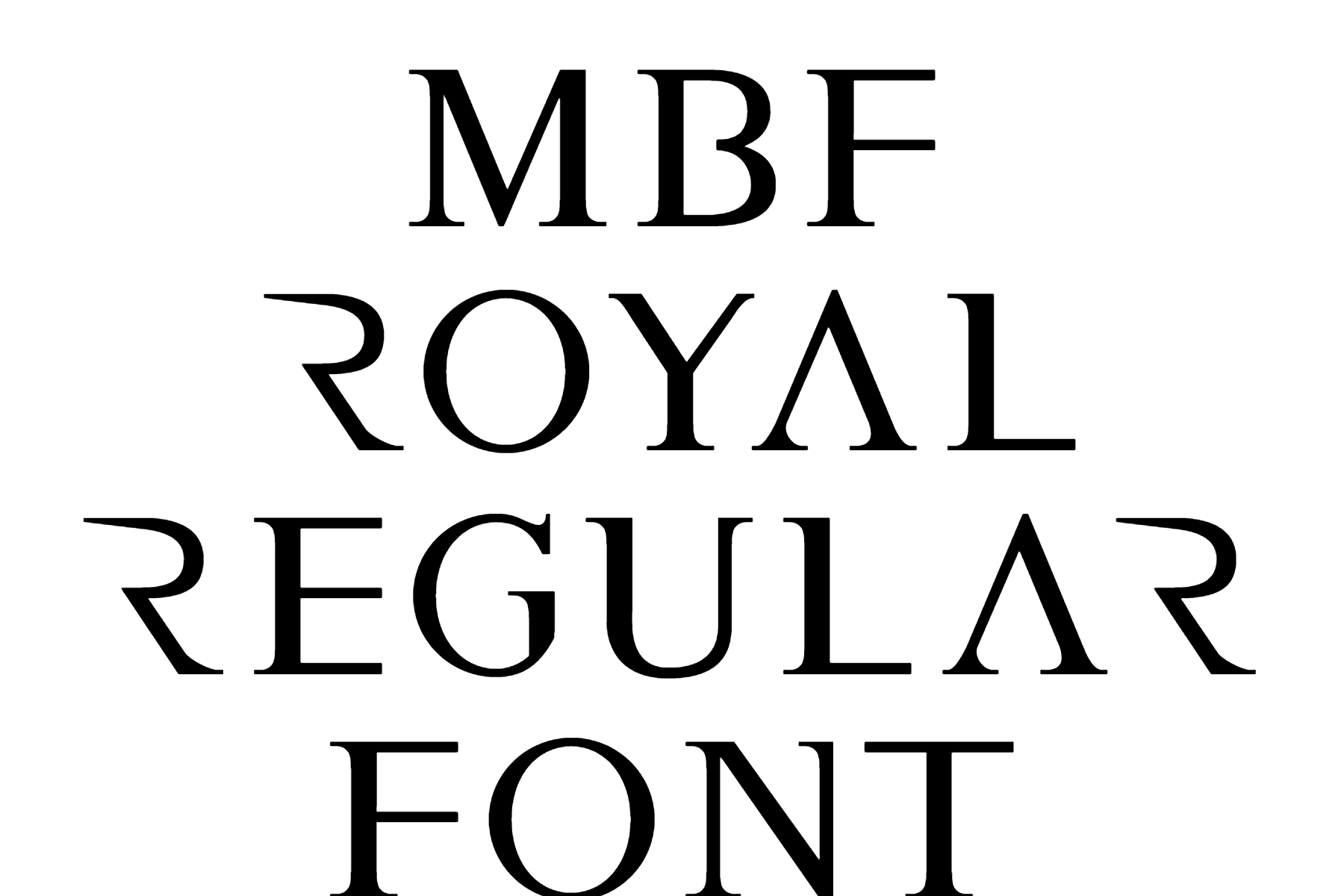 MBF Royal Regular Font Download