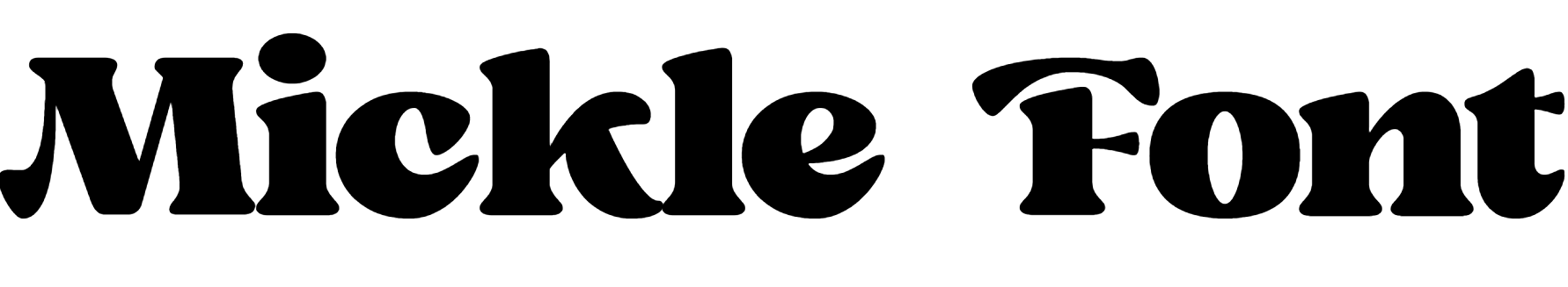 Mickle Font Download