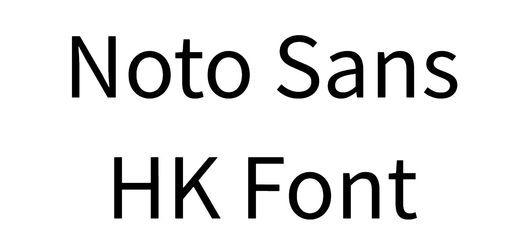 Noto Sans HK Font Download