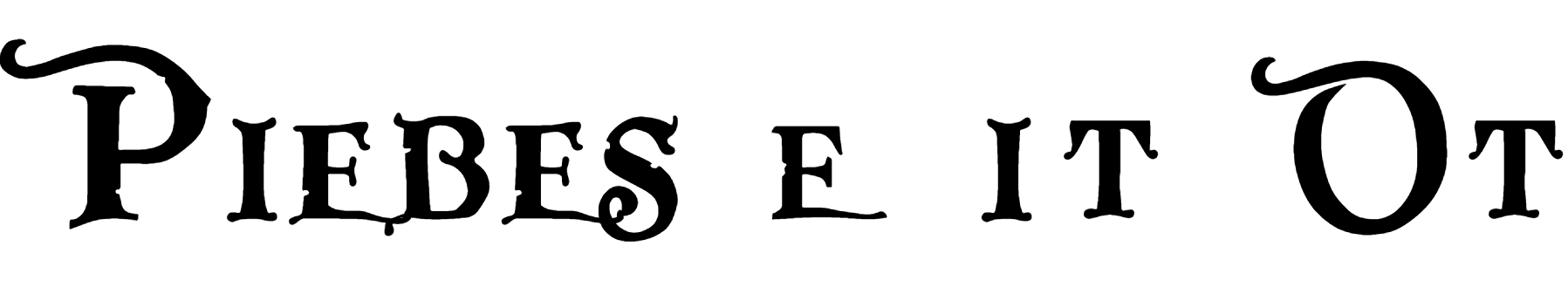 Pieces of Eight Font