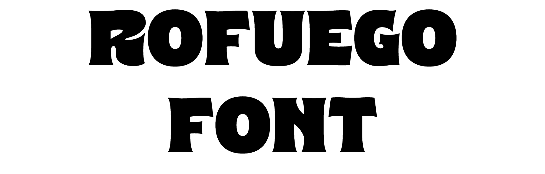 Rofuego Font Download