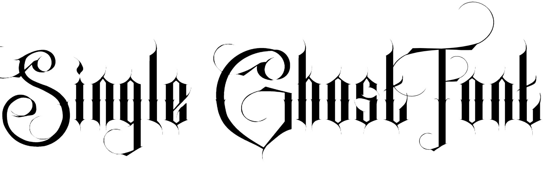 Single Ghost Font Download