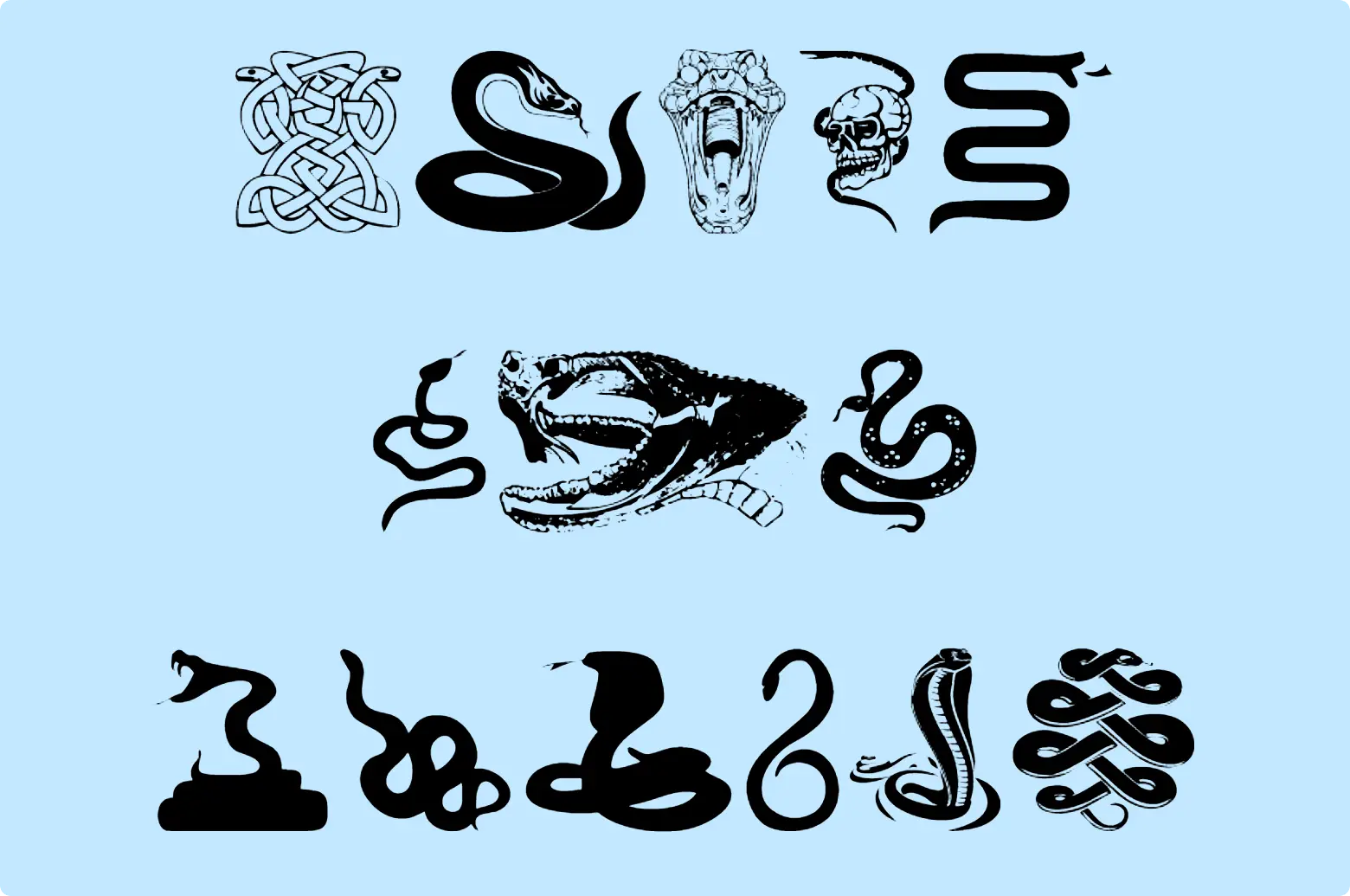 Snake Mix Font download