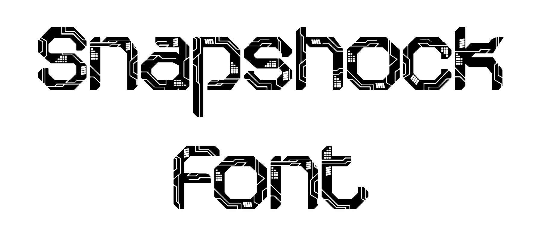Snapshock Font download
