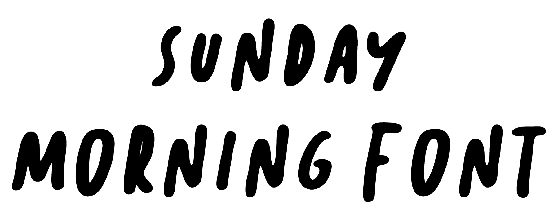 Sunday Morning Font Download