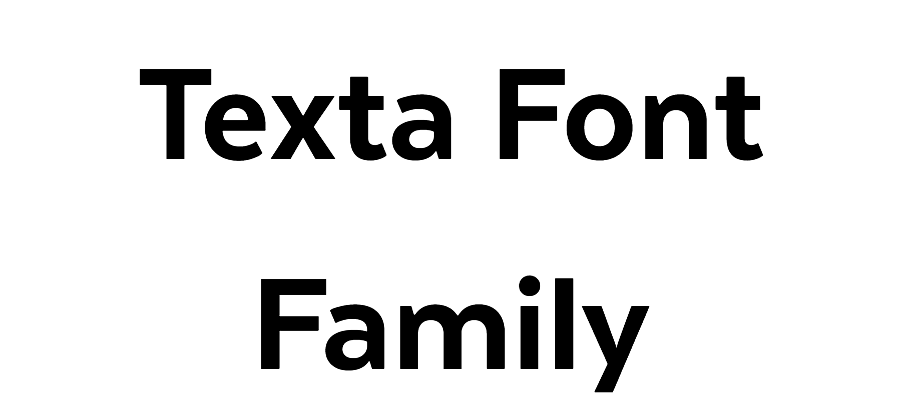 Texta Font Family download