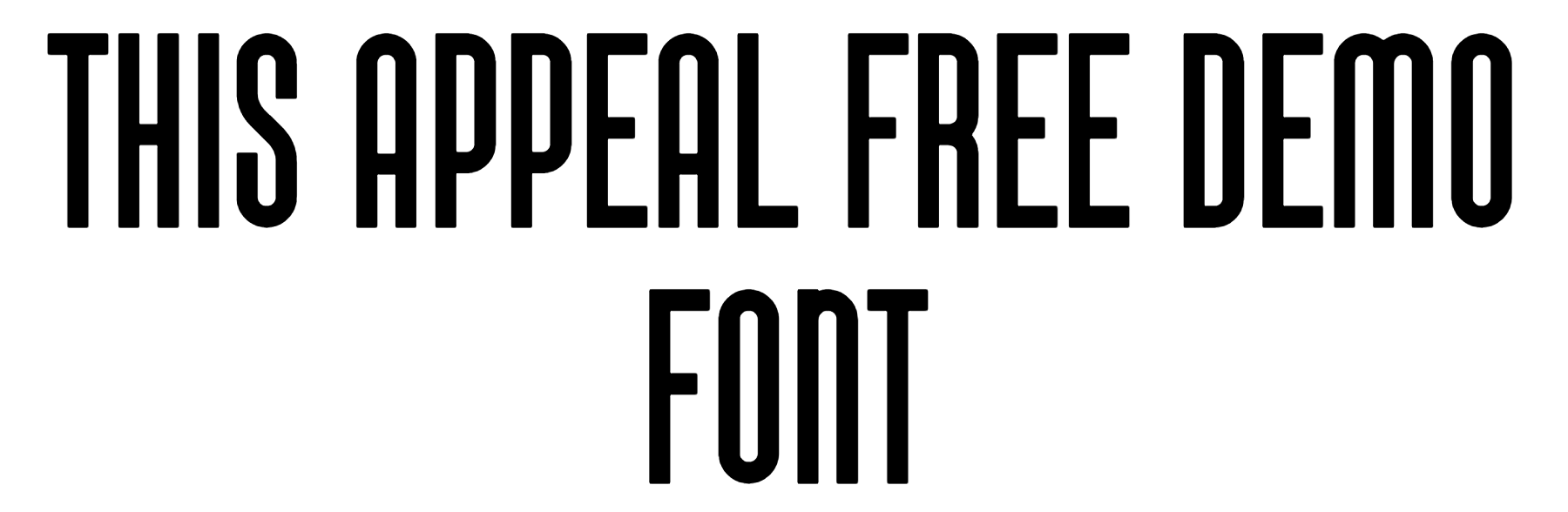This Appeal Free Demo Font Download