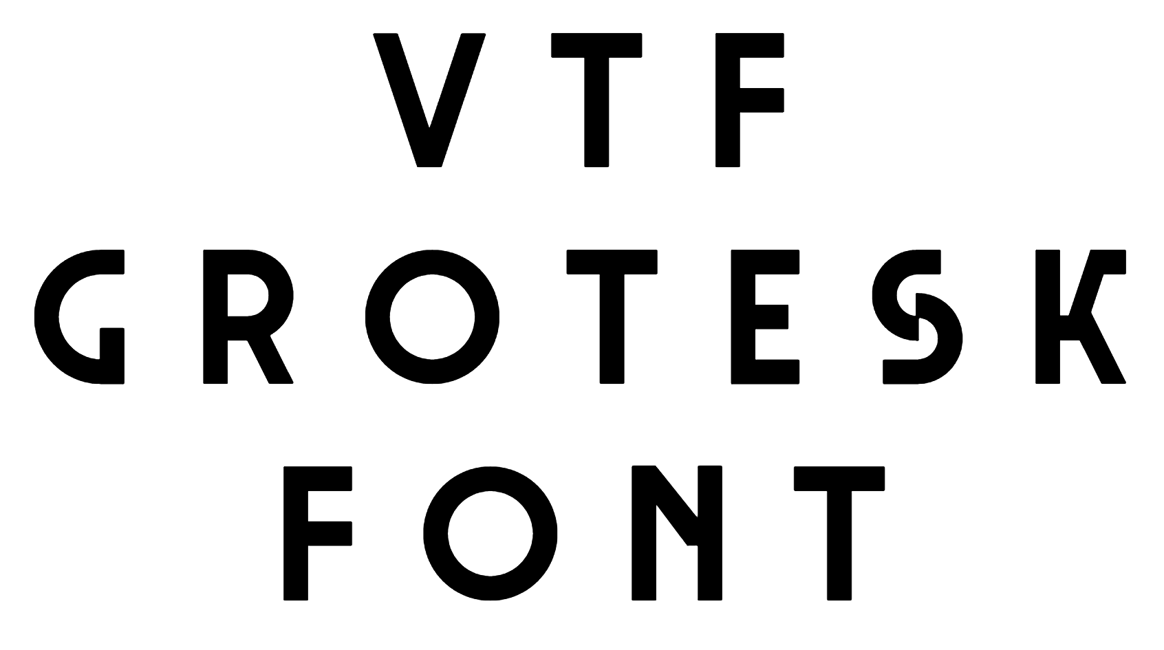 VTF Grotesk Font download